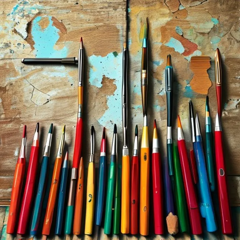 Pinturas y pinceles